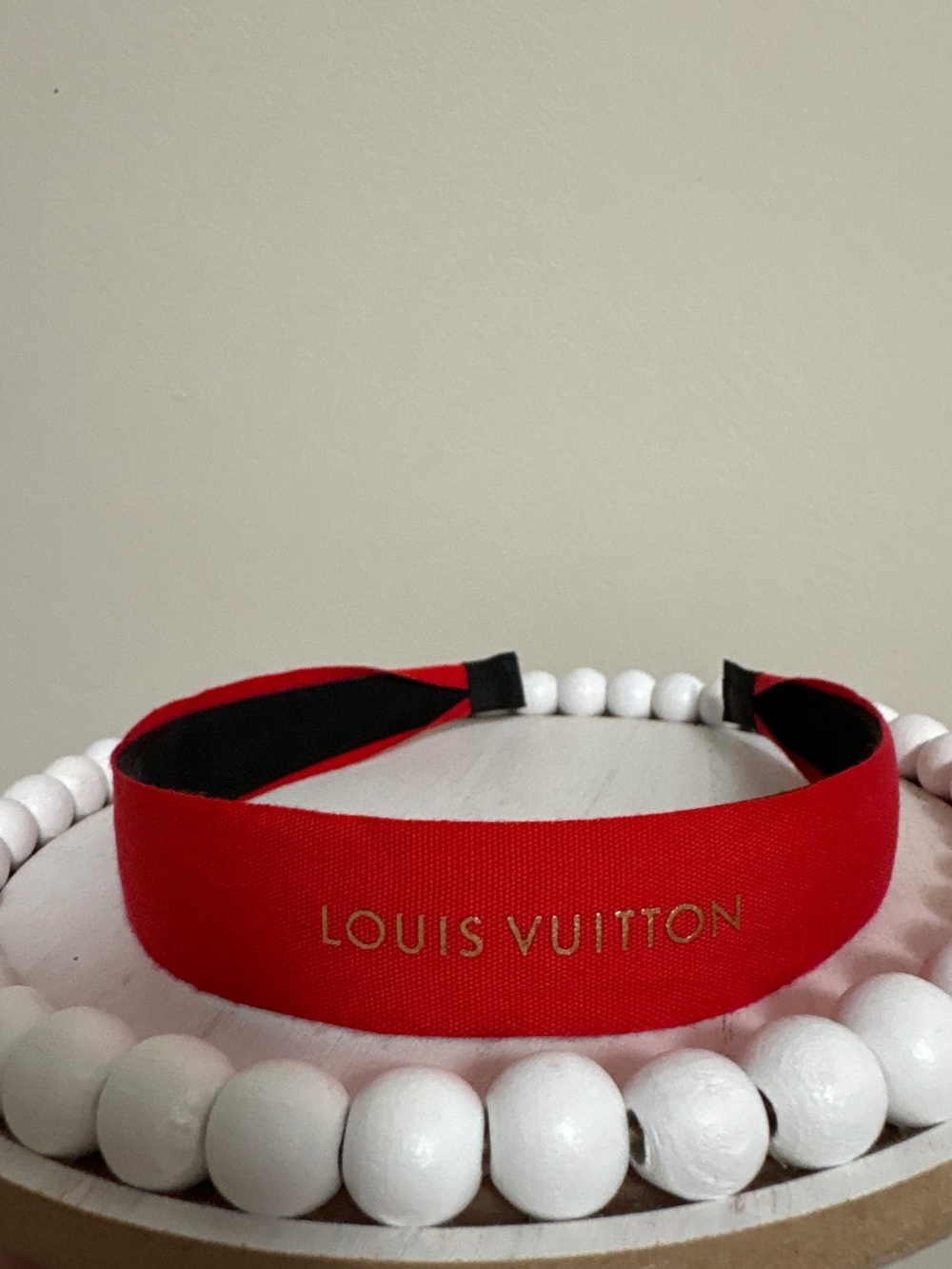 Louis Vuitton Ribbon Headband